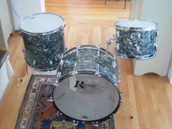 1968 Rogers Black Diamond Pearl Buddy Rich Celebrity Model