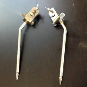 Beverley hoop-clip bass drum spurs - Nice!