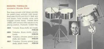 Rogers Timbale Stand