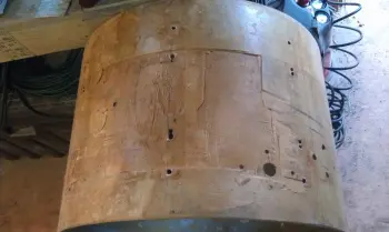 Found A Rogers Bass Drum