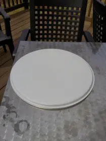 Cleaning up coated drum heads