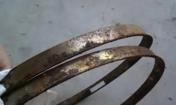 Deeply rusted hoops - any ideas?