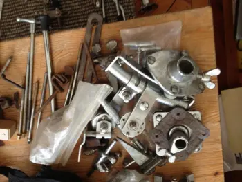Hardware/parts heaps in Brooklyn