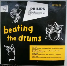 Record Covers with (vintage) Drums on!