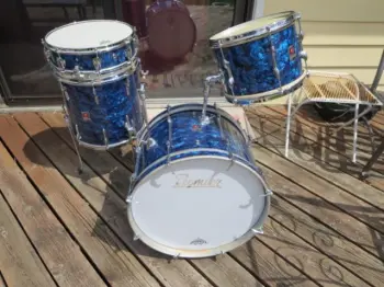 1964 Premier Jazz kit in Blue Pearl!