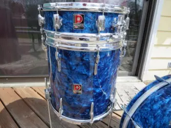 1964 Premier Jazz kit in Blue Pearl!