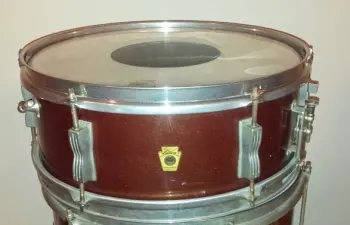 Rare finish Pioneer snare in copper lacquer