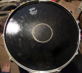 70s Slingerland COA Snare with WHITE WRAP?