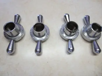 4 Rogers MACHINED collet noses!
