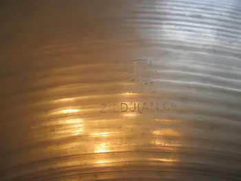 Can anyone help me work out the age of this Zildjian cymbal?