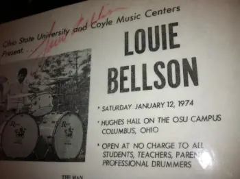 Louie Bellson autograph!!