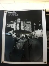 Buddy Rich endorsement picture (original copy)