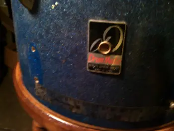 Pair of old drums in less than perfect shape