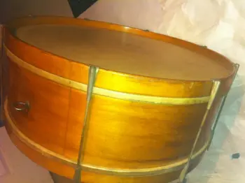 Old (1920's) 24&quot; bass drum. Help ID and value?