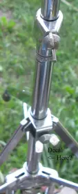 Repairing a Ludwig Spur Lok hihat stand