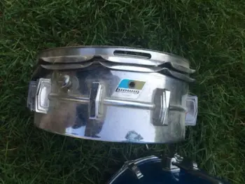 *Easy Project* Vintage Ludwig B/O Blue Sparkle Drums, snare, extra 24&quot; bass drum