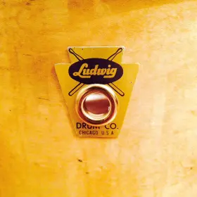 FOR SALE: Vintage Late 1950's Ludwig Transition Badge Pioneer Snare