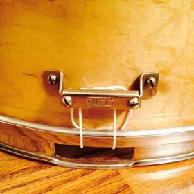 FOR SALE: Vintage Late 1950's Ludwig Transition Badge Pioneer Snare
