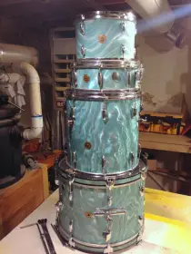 Bought a Round Badge Gretsch Dbl Bass Kit - What to DO?