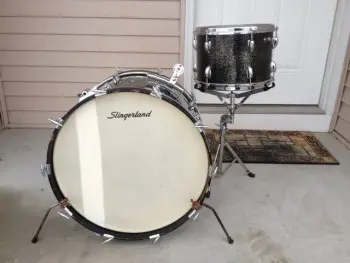 Slingerland Sparkling Black Pearl