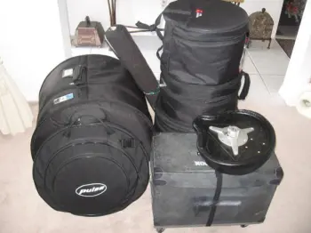 How do you pack and carry your drum sets?