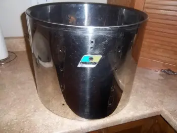 WANTED;...LUDWIG STAINLESS STEEL 8x12 TOM, 12x15 SNARE