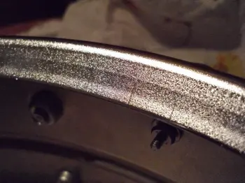 1969 Ludwig keystone badge brass supra