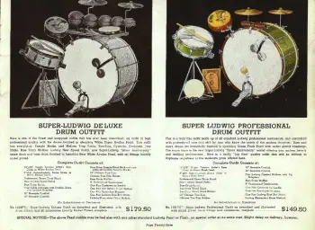 Old Ludwig Marching Snare for kit