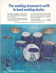 Slingerland denim snare