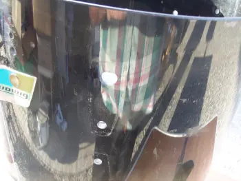 Ludwig 1980 black Vista-lite 9x13 tom