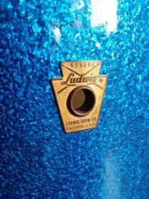 67 Ludwig Blue Sparkle Clubdate 20/14/12