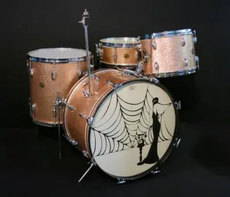 Gretsch 1960s NAME BAND : Champagne Sparkle : 22-13-16 Kit