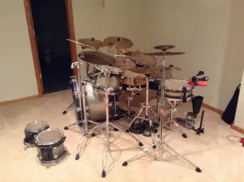 DW drumset, used in Foreigner, early 1990's