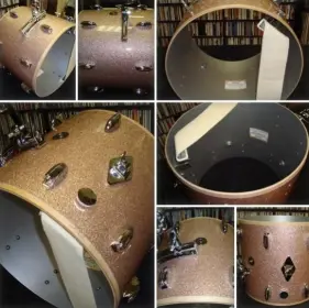 16&quot; Gretsch Floor Tom to Bass Drum conversion