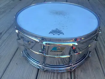 BONHAM! - Vintage 70's Ludwig B/O Badge 6.5&quot; x 14&quot; Supraphonic Snare Drum