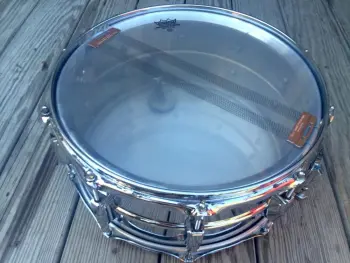 BONHAM! - Vintage 70's Ludwig B/O Badge 6.5&quot; x 14&quot; Supraphonic Snare Drum