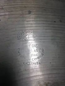Zildjian - need to identify