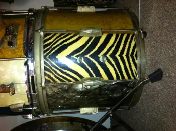 1950-55 LEEDY &amp; LUDWIG 5 x 14 “ZEBRA” BROADWAY STANDARD MODEL