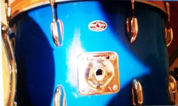 70s Slingerland Blue Lacquer (?) Kit