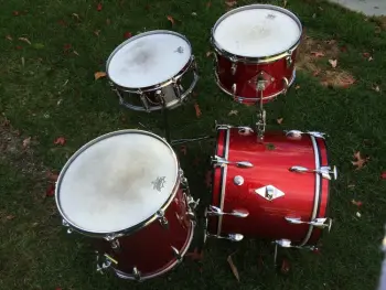 1960's Vintage Gretsch Round Badge bop kit 12/14/18 !