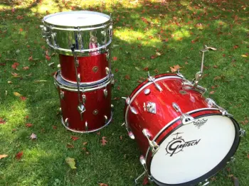 1960's Vintage Gretsch Round Badge bop kit 12/14/18 !