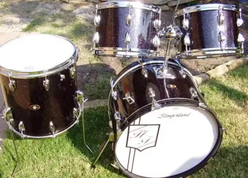 Slingerland Black Sparkle Pearl