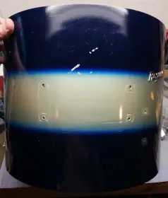 Late 50's/Early 60's Rogers Blue/Silver Duco Kit