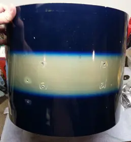Late 50's/Early 60's Rogers Blue/Silver Duco Kit