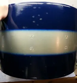 Late 50's/Early 60's Rogers Blue/Silver Duco Kit