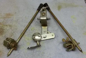 Late 50's/Early 60's Rogers Blue/Silver Duco Kit