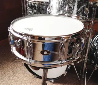 FOR SALE: Vintage Late 1960s Slingerland Duet 14N Factory Set in BDP - MUST SEE!!!