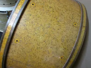What happened to the finish - Slingy red sparkle