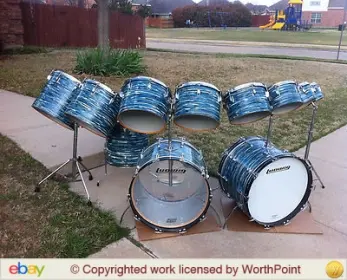 1970's 6&quot; and 8&quot; Concert Toms