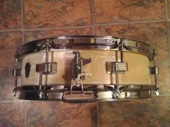 Rare vintage Ludwig Trans-badge Downbeat snare in WMP!